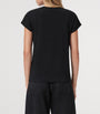 Black Organic Cotton Lena Anna T-Shirt