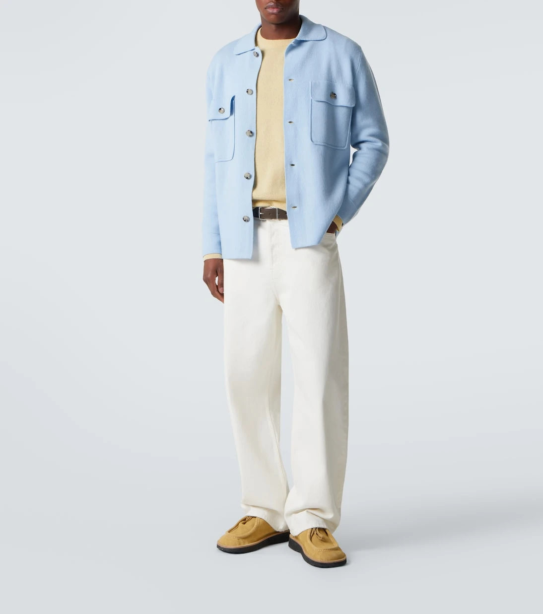 Allude - Wool and cashmere overshirt