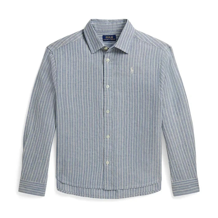 Polo Ralph Lauren риза за деца с лен