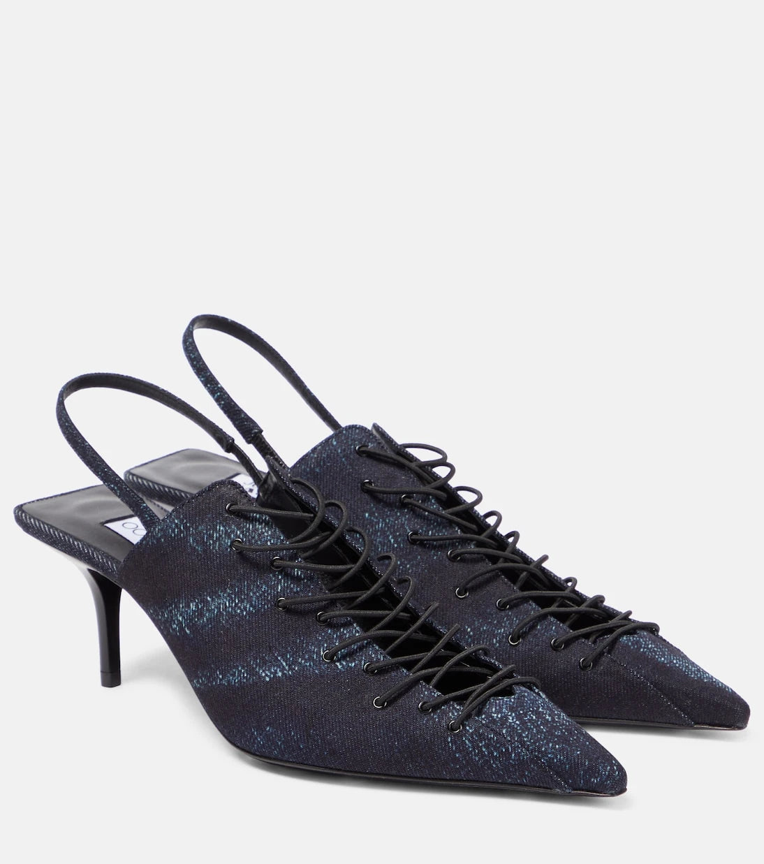Jimmy Choo - حذاء كعب عالٍ "x Jean Paul Gaultier Corset slingback"