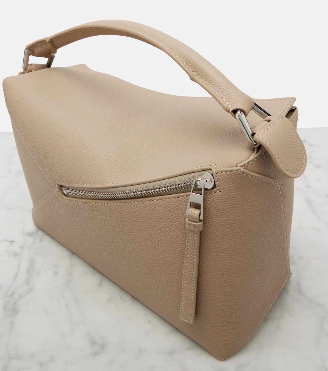 Loewe - Puzzle Edge Medium leather top-handle bag