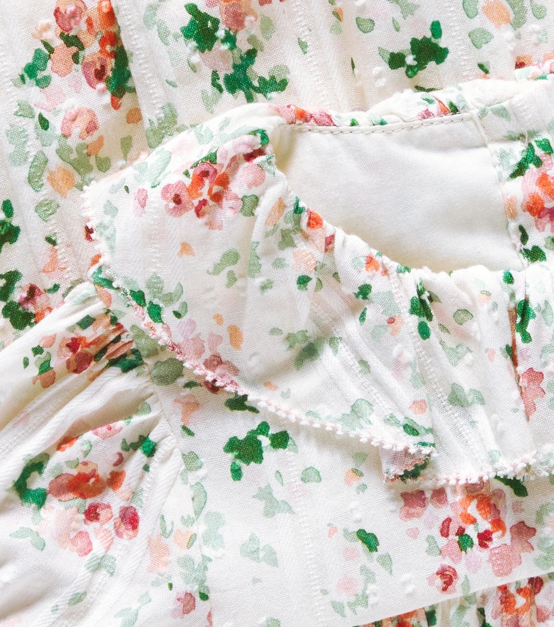 C'era Una Volta - Baby Agapi floral playsuit