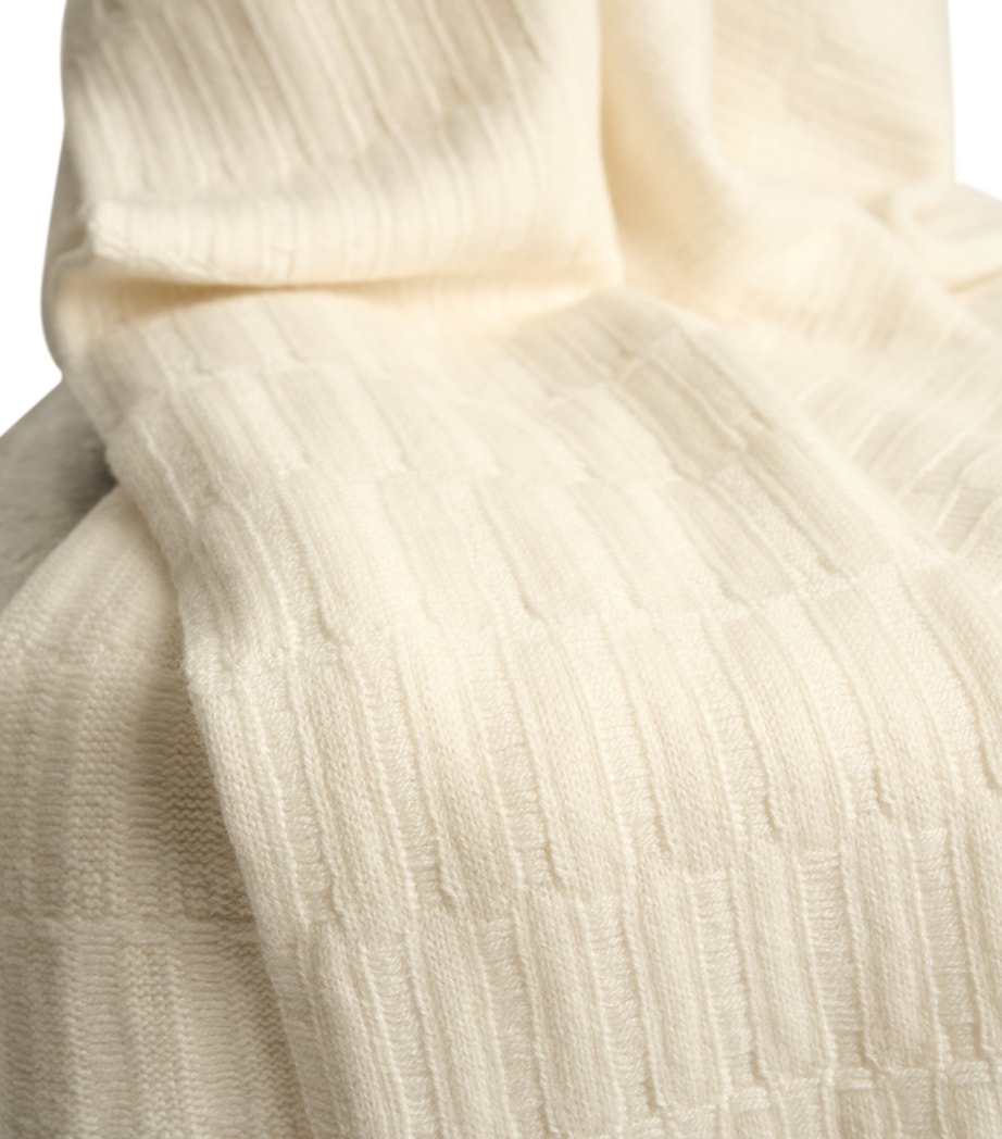 x John Pawson Cashmere Lake Throw (180cm x 120cm)