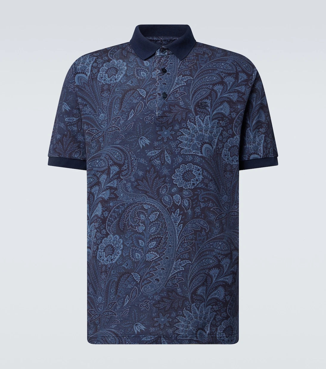 Etro - Paisley cotton polo shirt