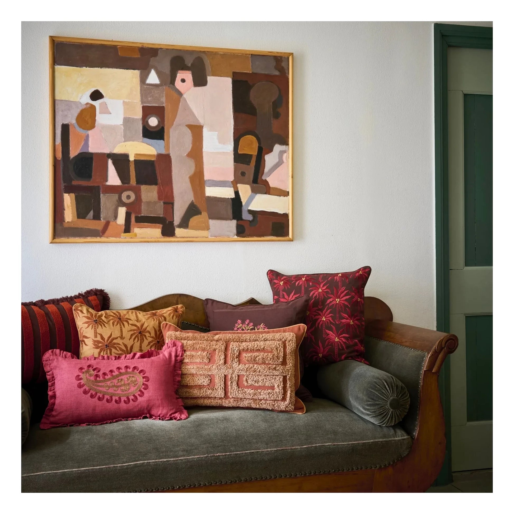 Palais - Jackie cushion cover | Chocolate