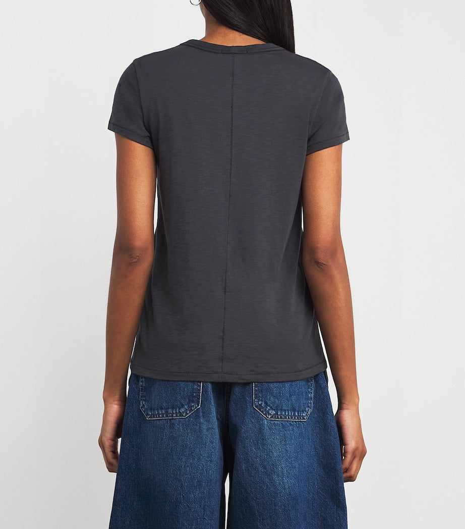 Black Pima Cotton The Slub T-Shirt