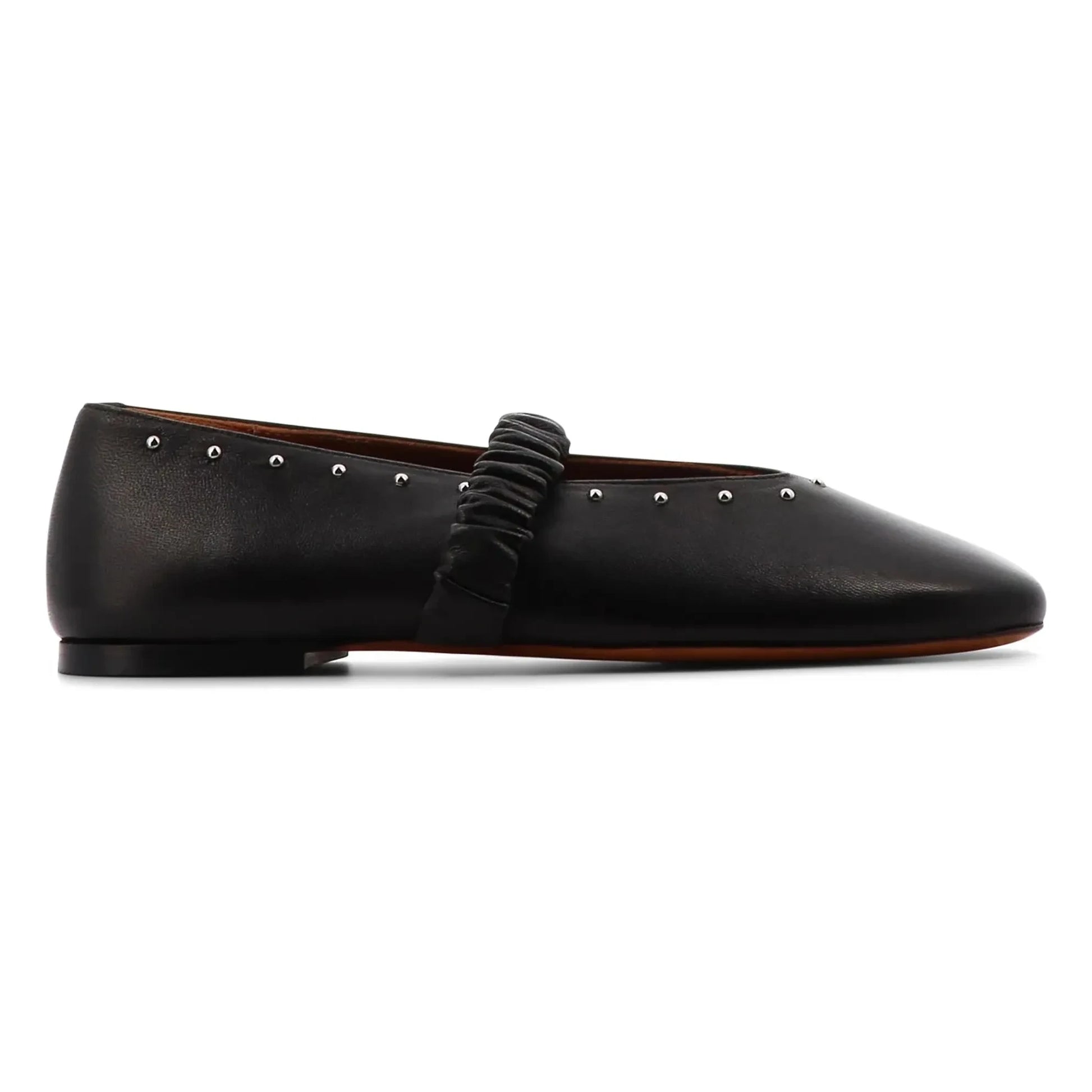 Socque Paris - Ballerinas June Leather | Black