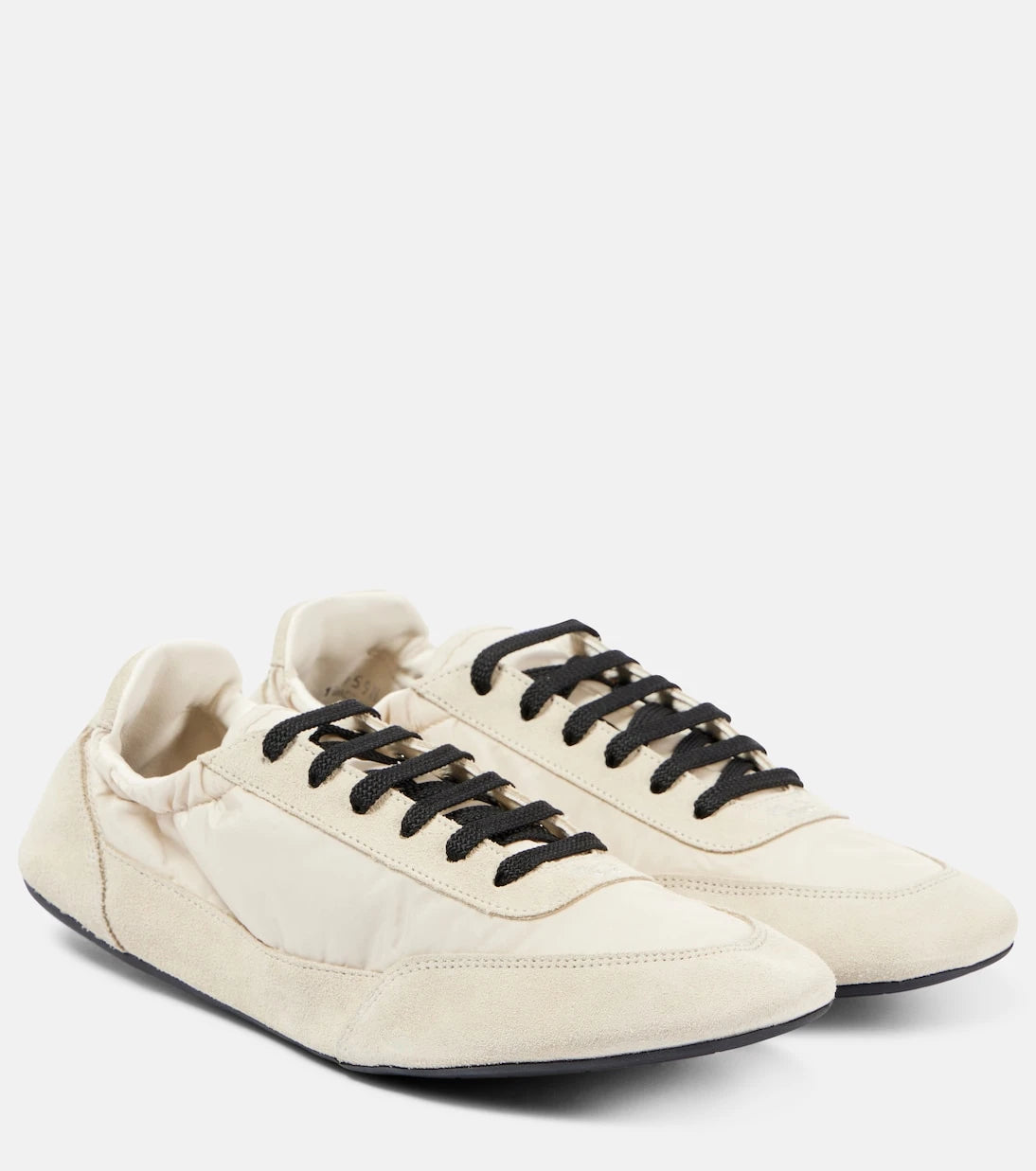 Prada - Collapse Re-Nylon suede-trimmed sneakers