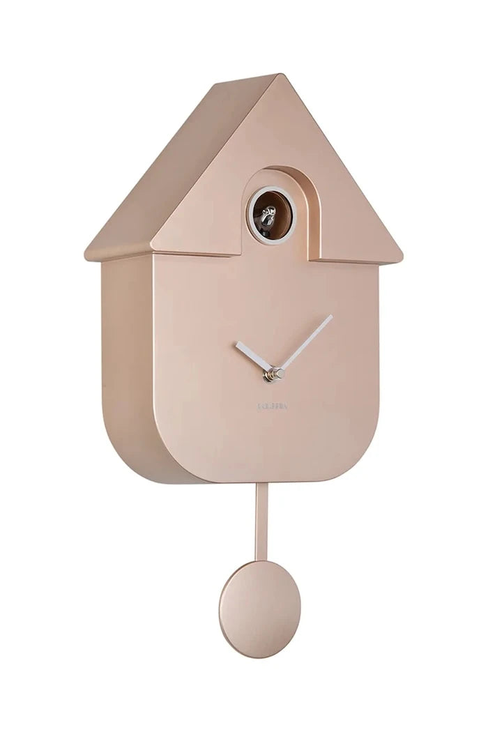 Часовник с кукувичка Karlsson Modern Cuckoo Metallic