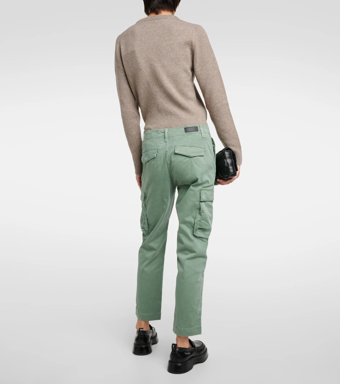 AG Jeans - بنطلون كارجو بقصة مستقيمة