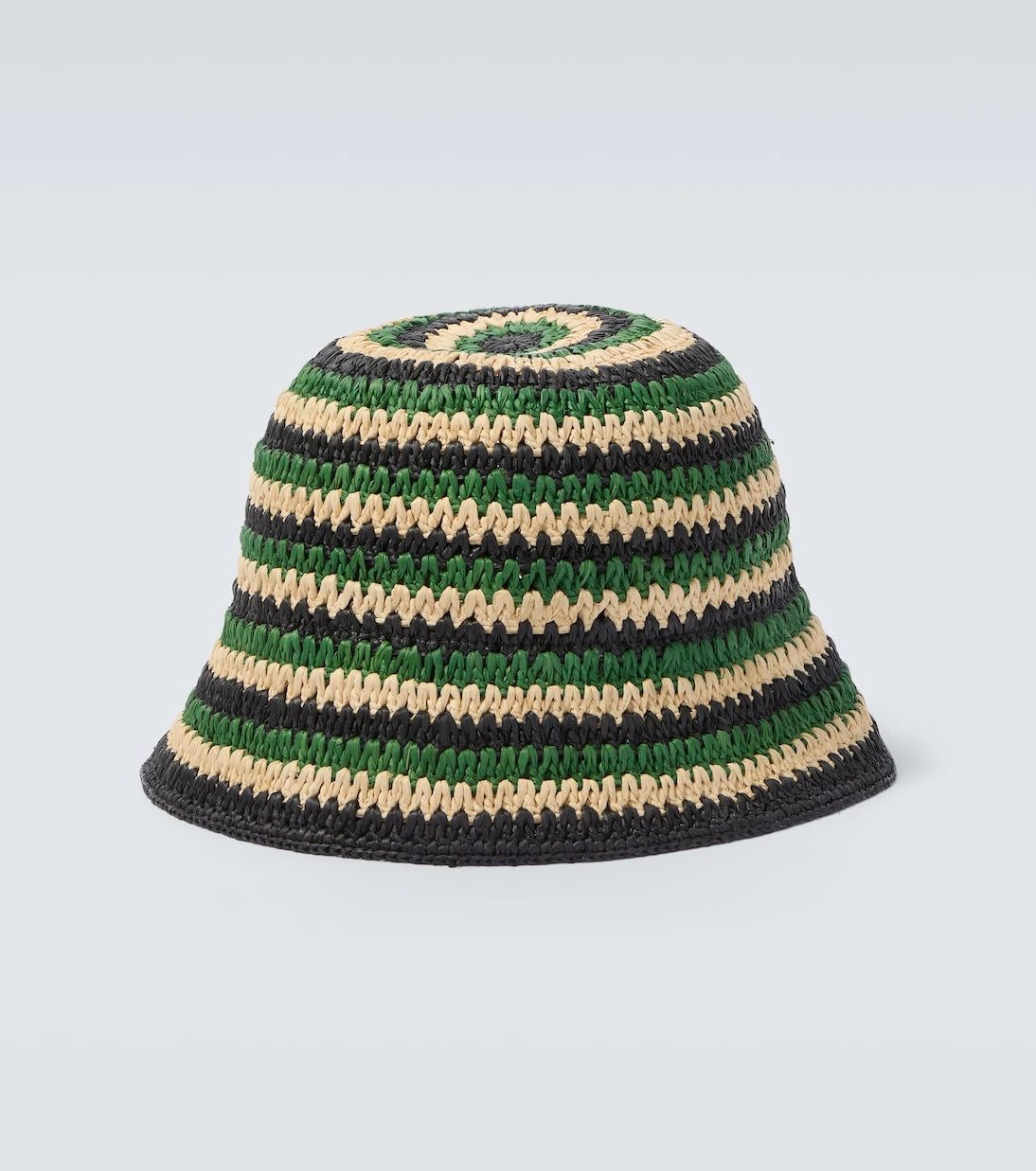 Loewe - Paula's Ibiza striped raffia bucket hat
