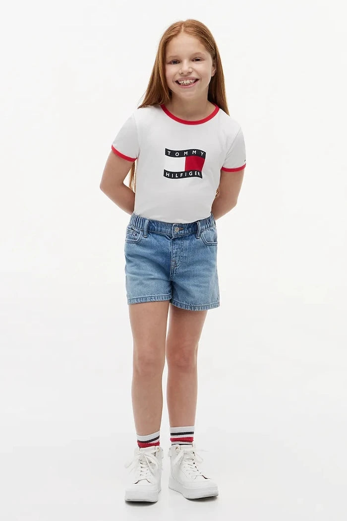 Tommy Hilfiger тениска за деца от памук