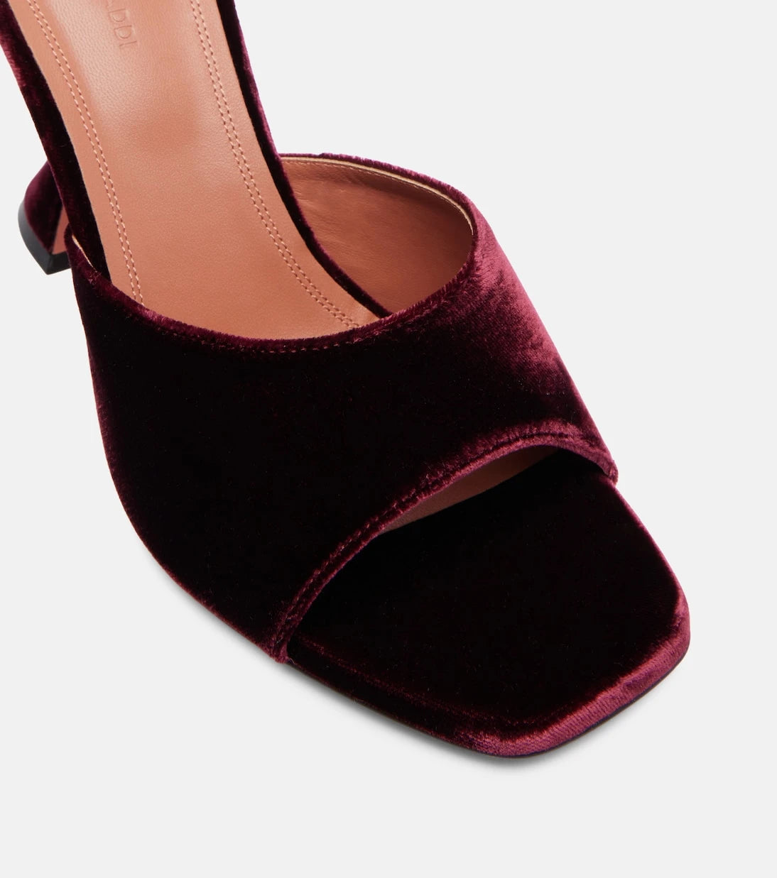 Amina Muaddi - Lupita 95 velvet mules