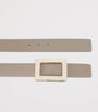 Roger Vivier Beige Leather Reversible Belle Vivier Belt