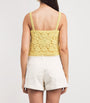 Yellow Crochet Crop Top
