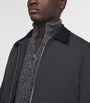 Rag & Bone Black Down-Filled Derrick Shirt Jacket