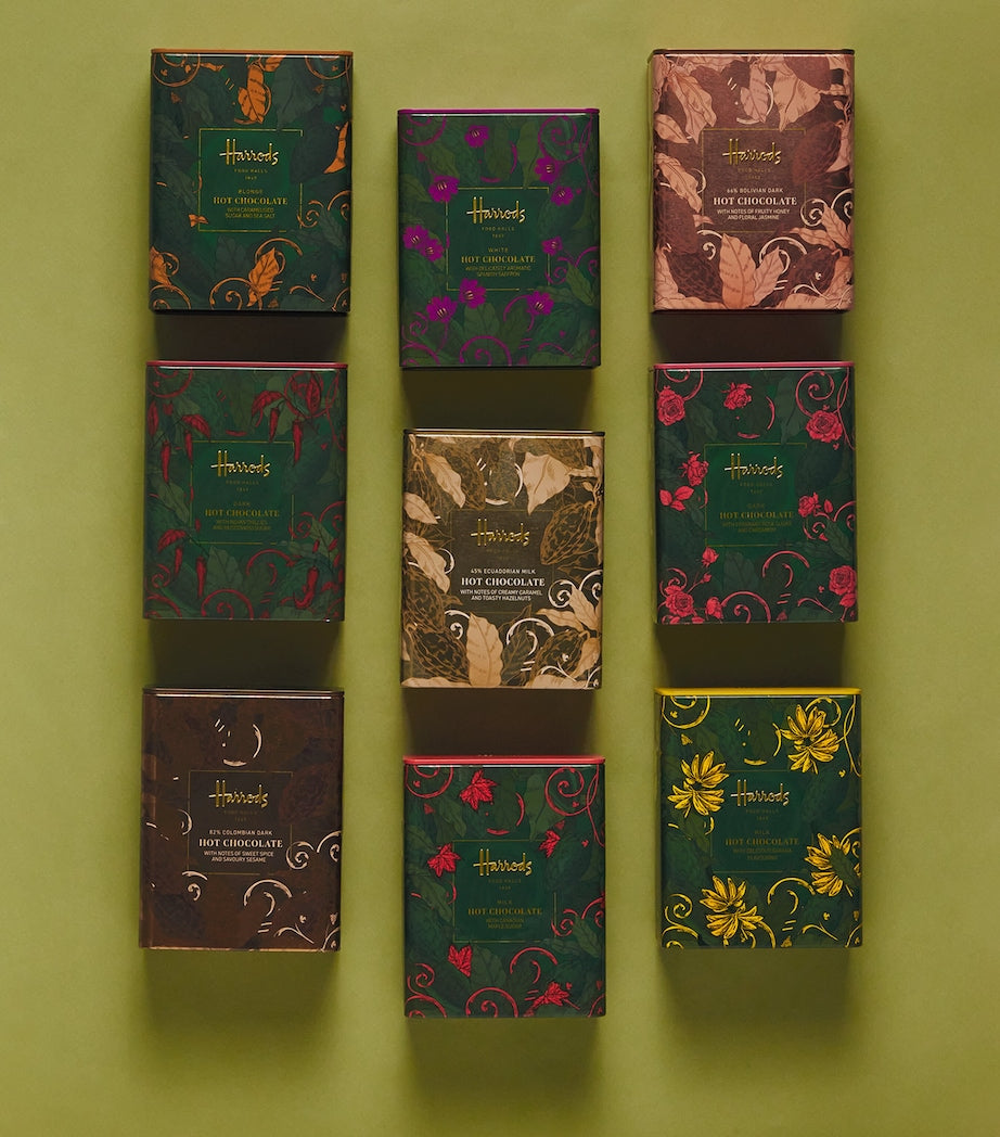 Harrods 82% Colombian Dark Hot Chocolate (250g)