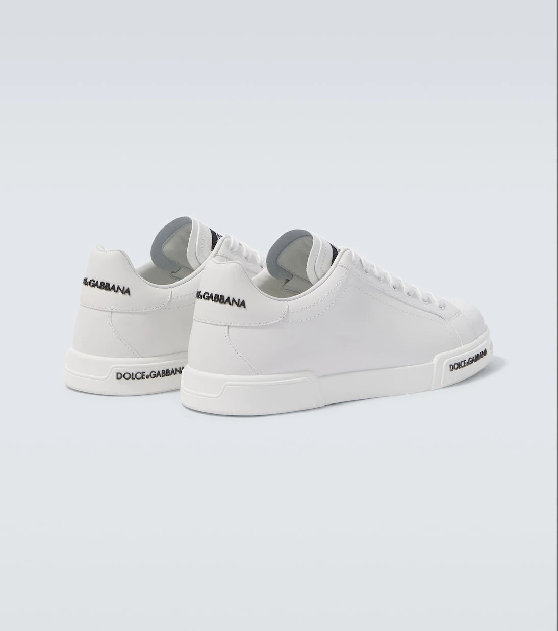 Dolce&Gabbana - Logo leather sneakers