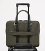 Aspinal Of London Leather Mount Street Briefcase Bag