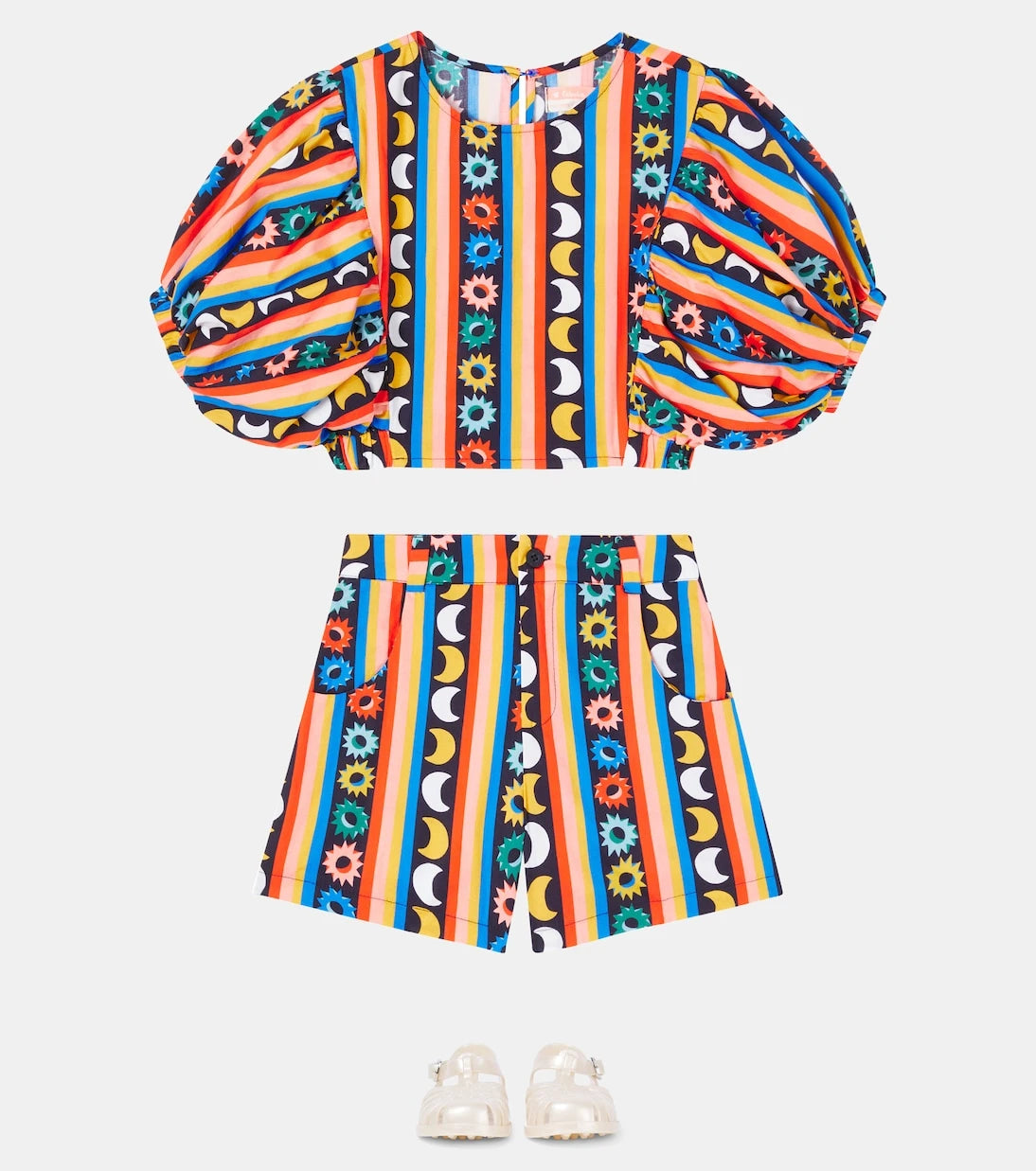 Fábula - Listra Radiante top and shorts set