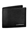 Chopard Black Mini Leather Classic Bifold Wallet