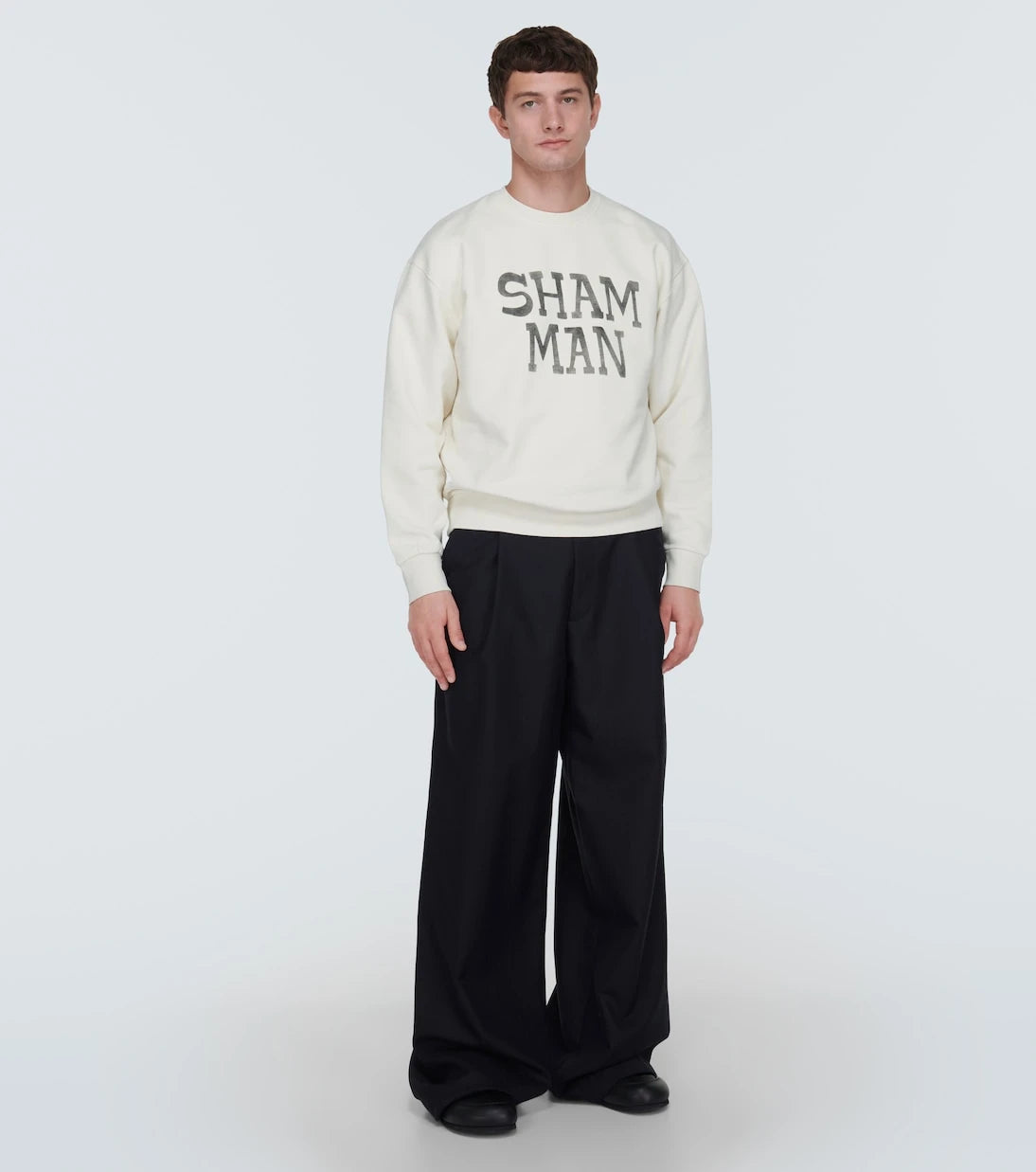 JW Anderson - x Michael Clark printed cotton jersey sweatshirt