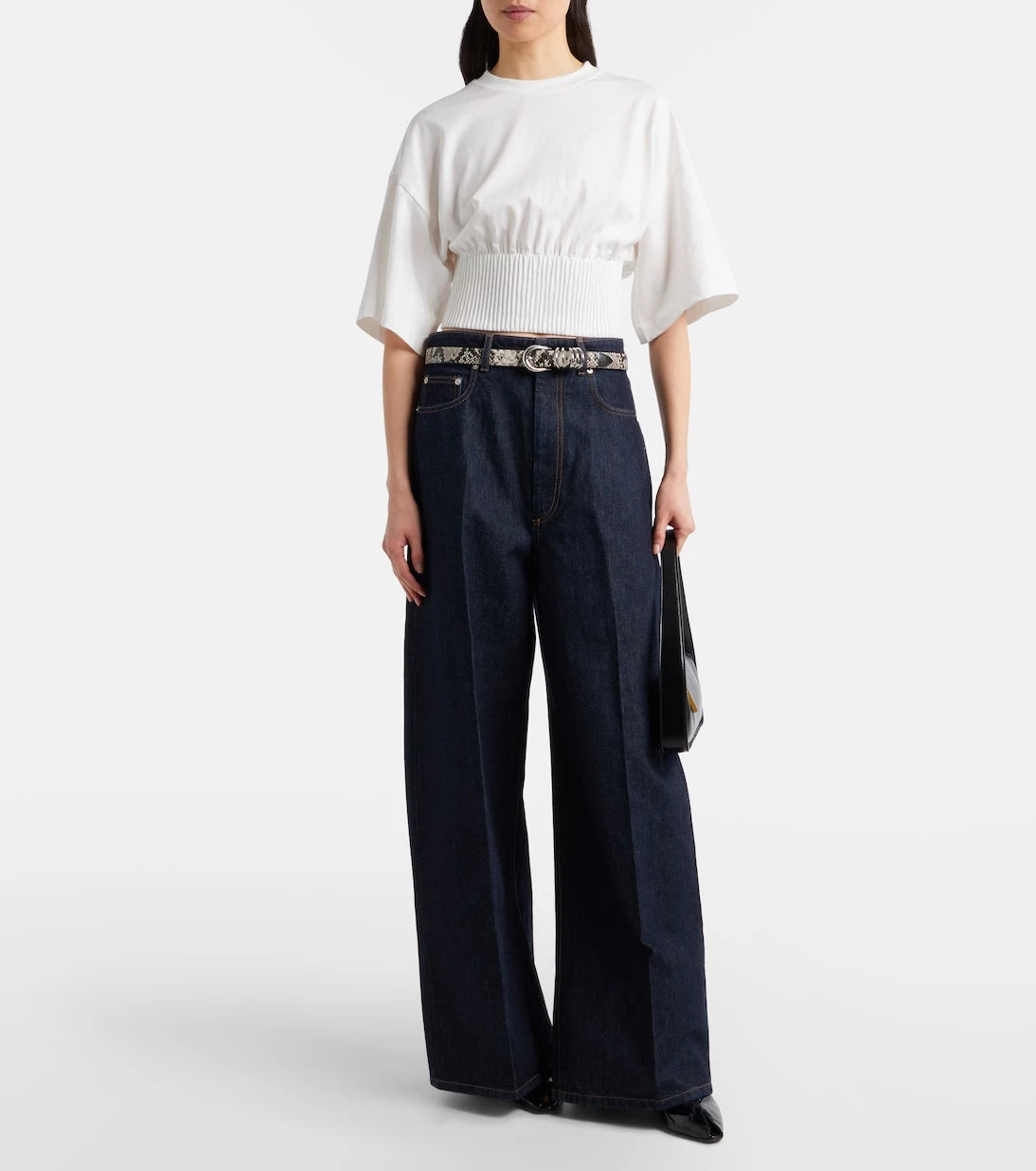 Sportmax - Fosco pamuklu jarse bluz