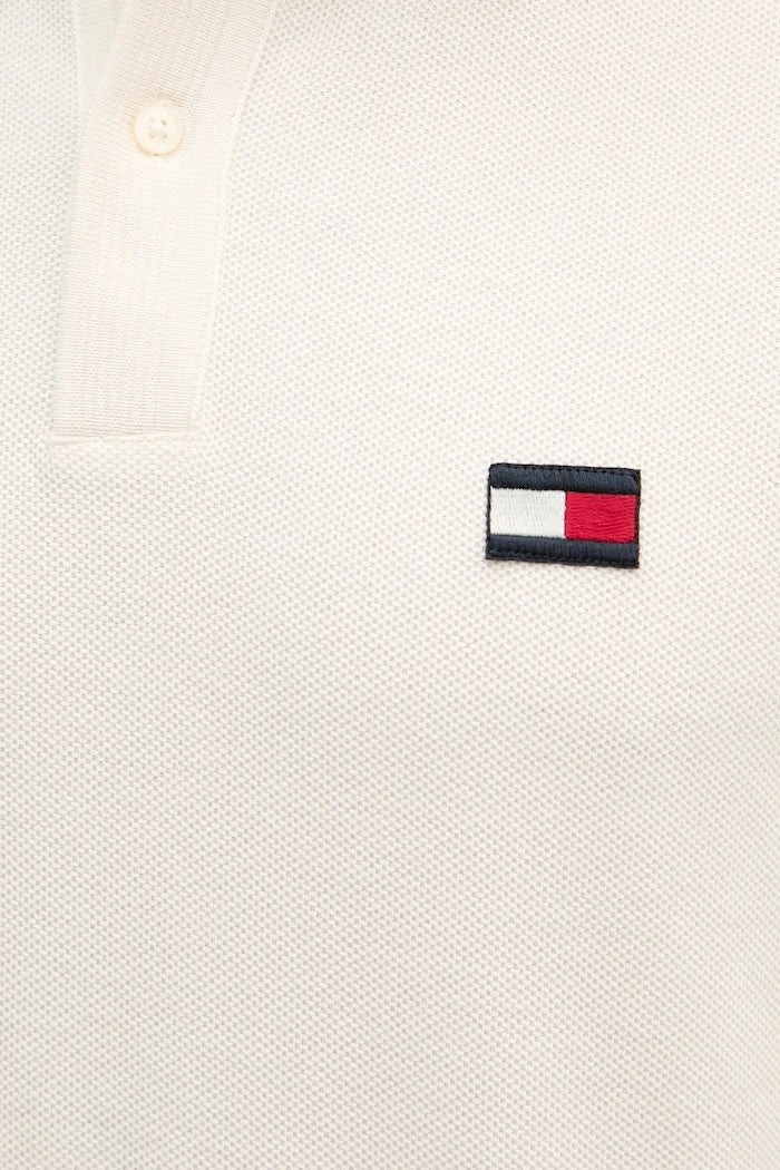 Tommy Hilfiger тениска с яка мъжка от памук