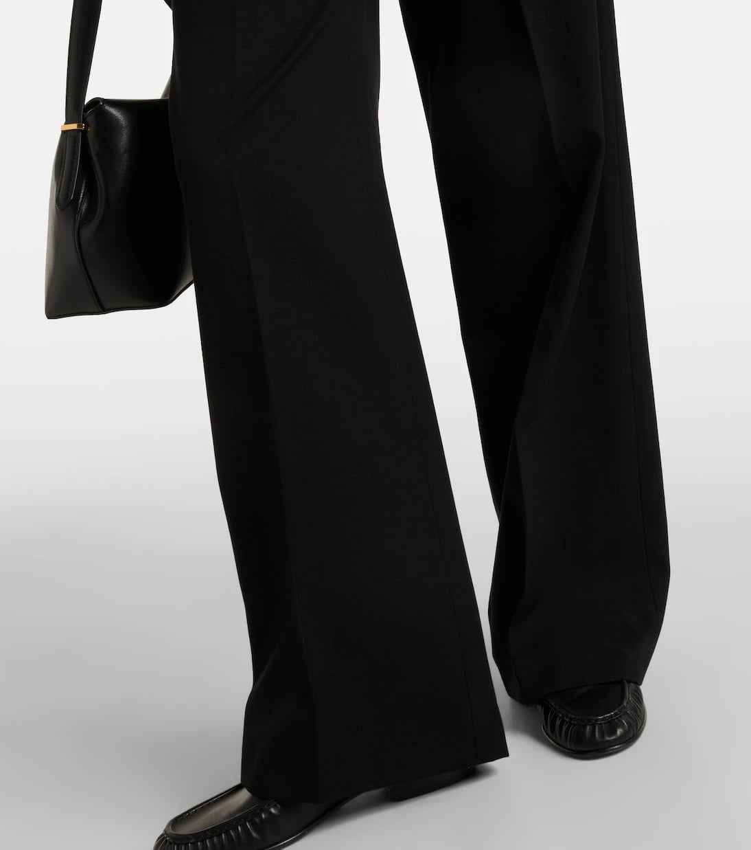 Fforme - Maud cotton and linen wide-leg pants