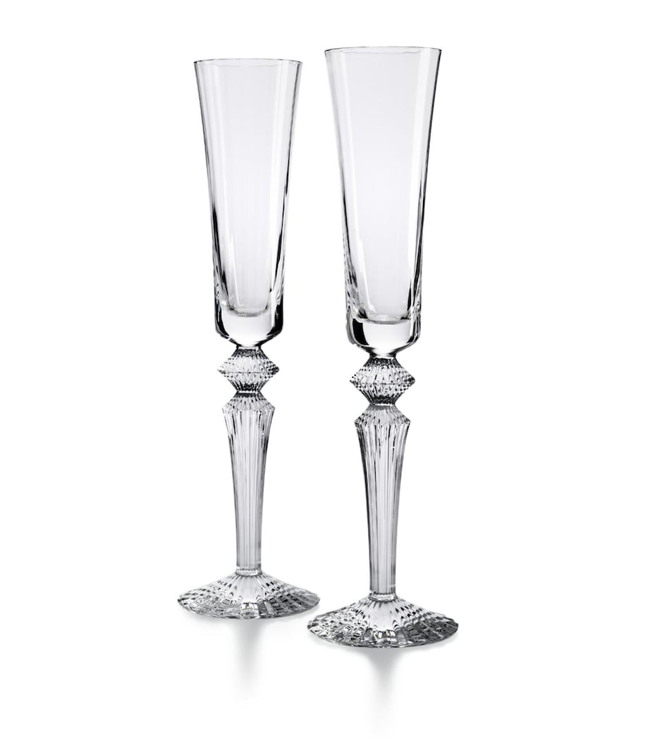Set of 2 Mille Nuits Flutissimo Champagne Glasses (170ml)