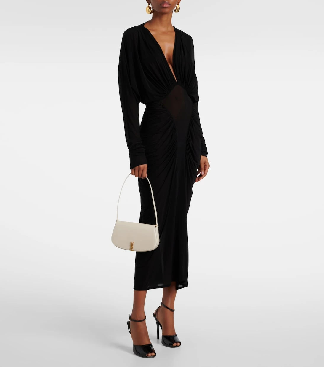Saint Laurent - Voltaire Mini leather shoulder bag