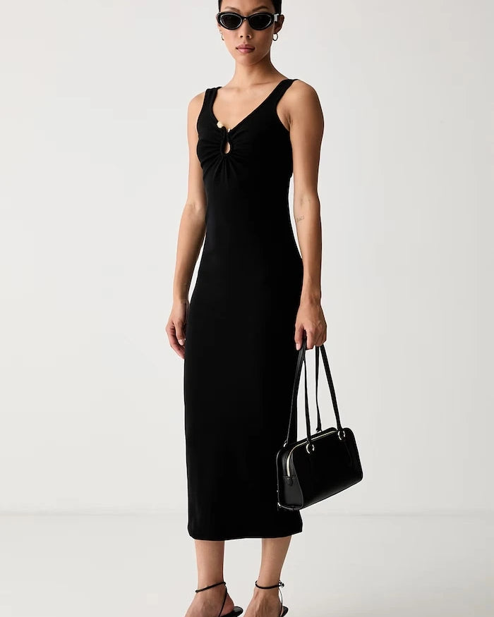 Bardot pamuk ve elastan bodycon elbise MASON