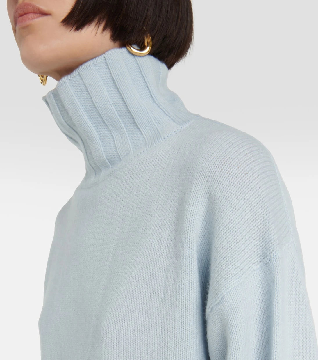 Jardin des Orangers - Wool and cashmere turtleneck sweater