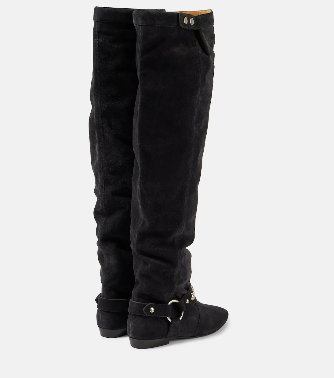 Isabel Marant - Selize suede over-the-knee boots