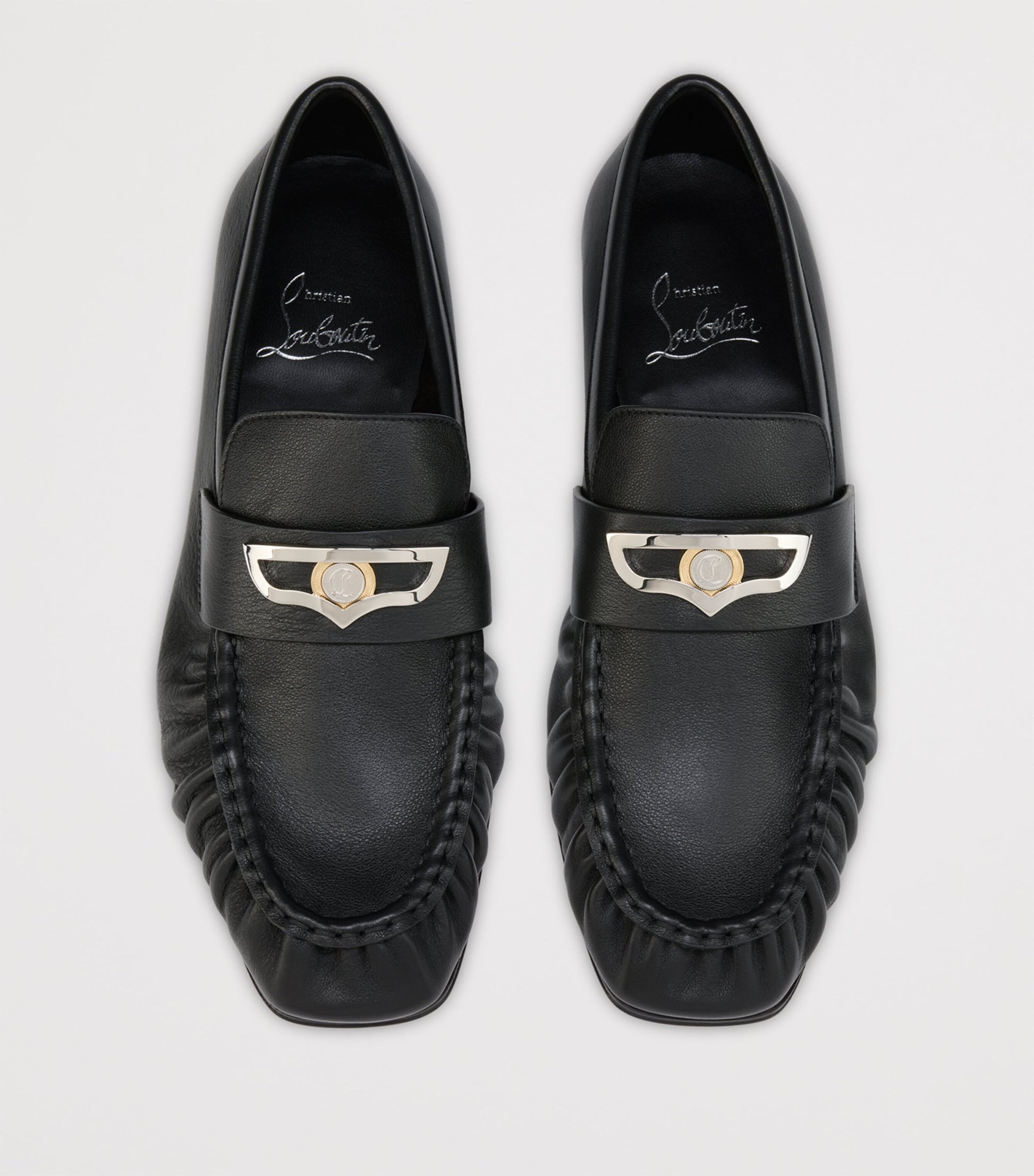 Christian Louboutin Mocallista Leather Loafers