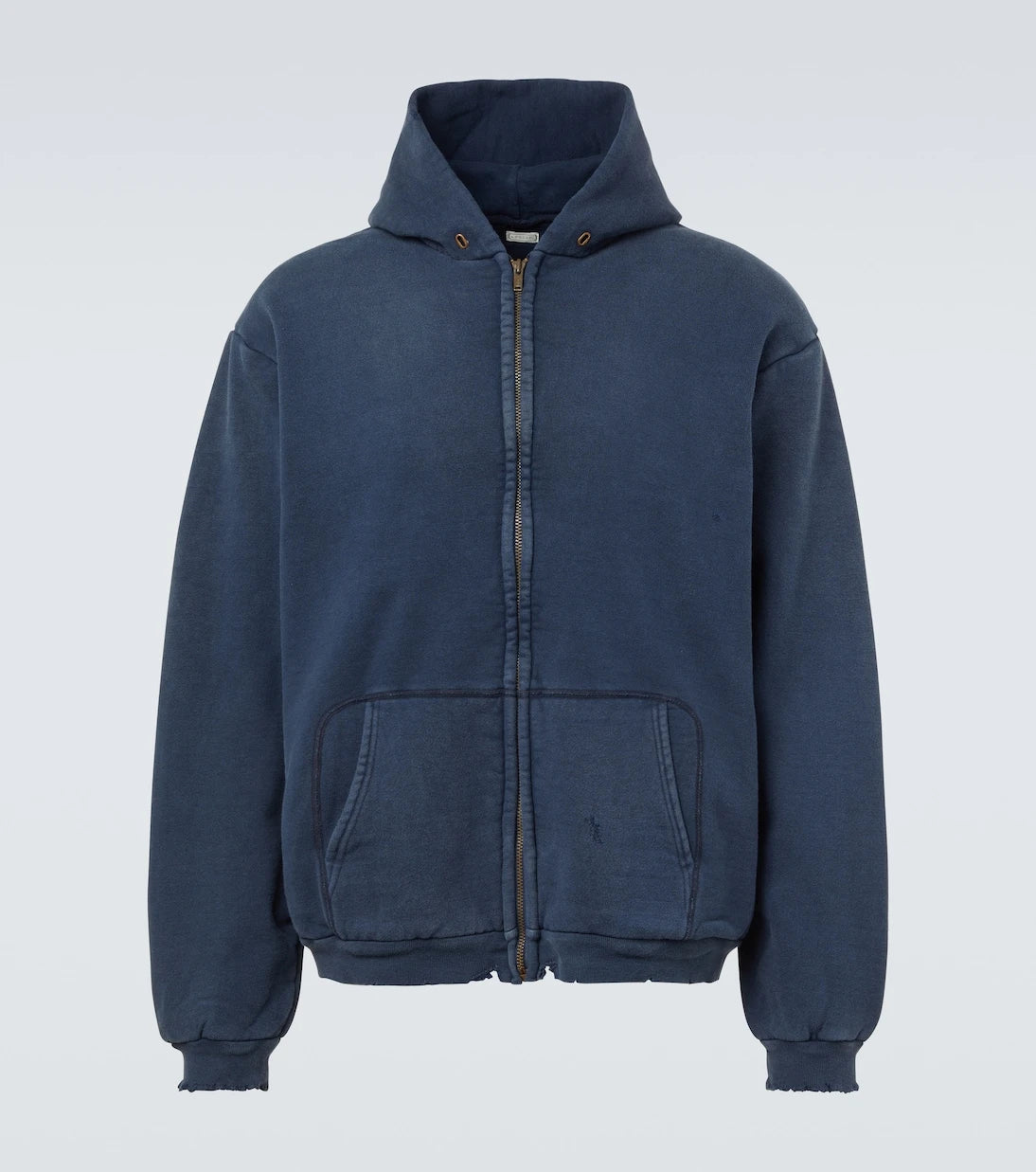 A.Presse - Vintage cotton zip-up hoodie