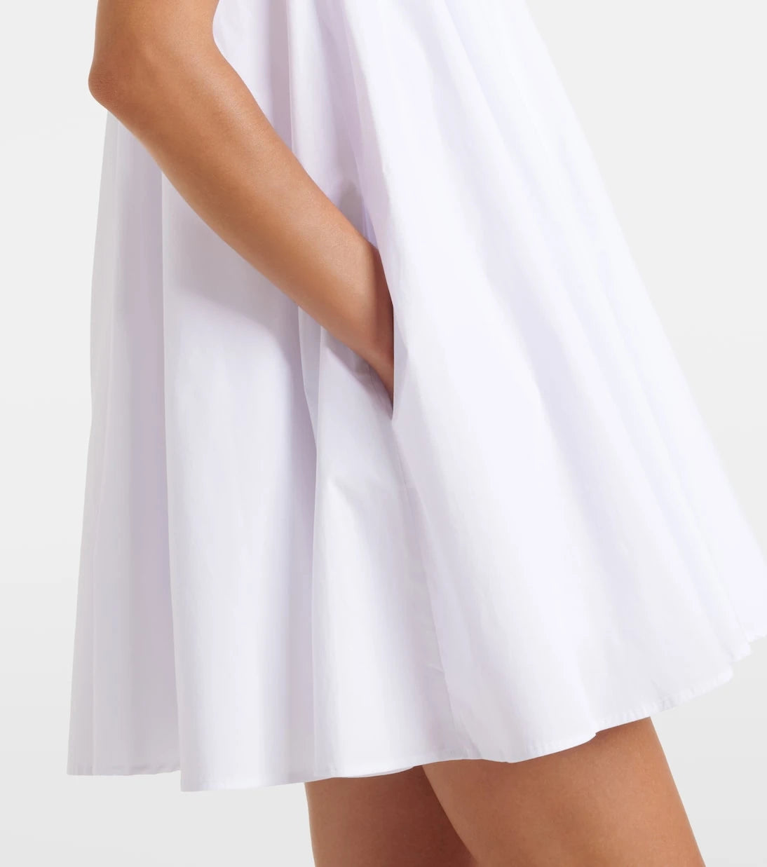 Staud - Cecily cotton poplin minidress