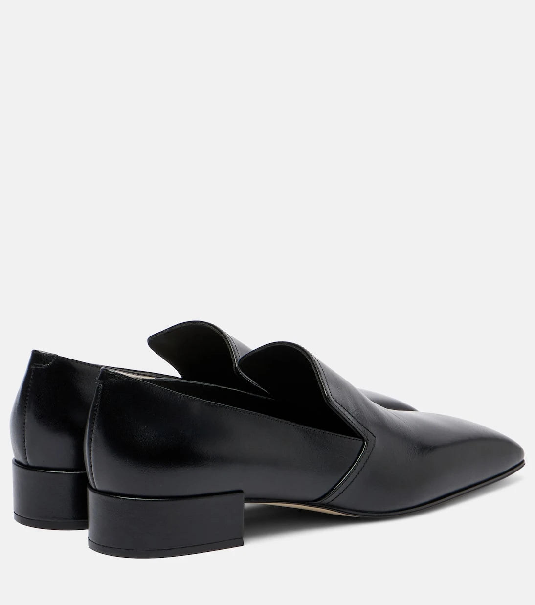Christen - Classic Square leather loafers