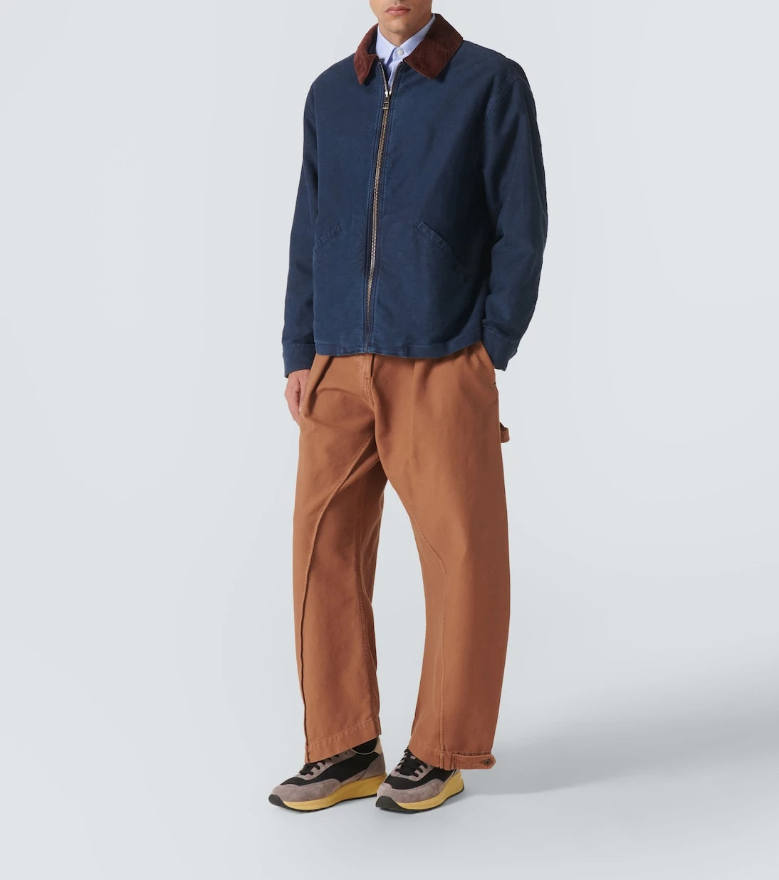 Common Projects - Track Classic suede-trimmed sneakers