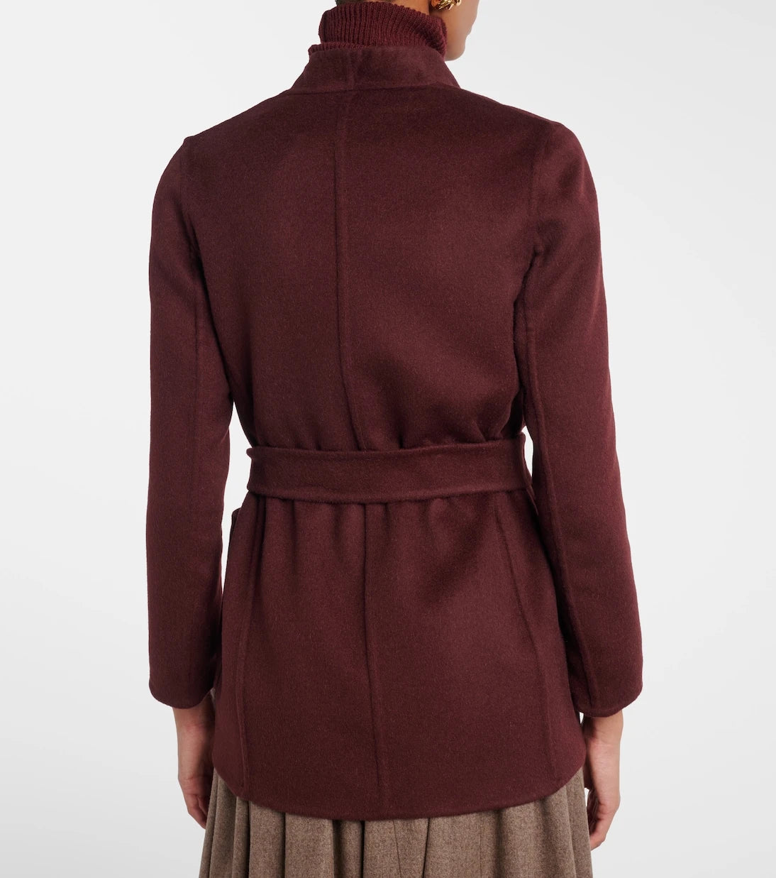 Max Mara - Harold camel hair wrap coat