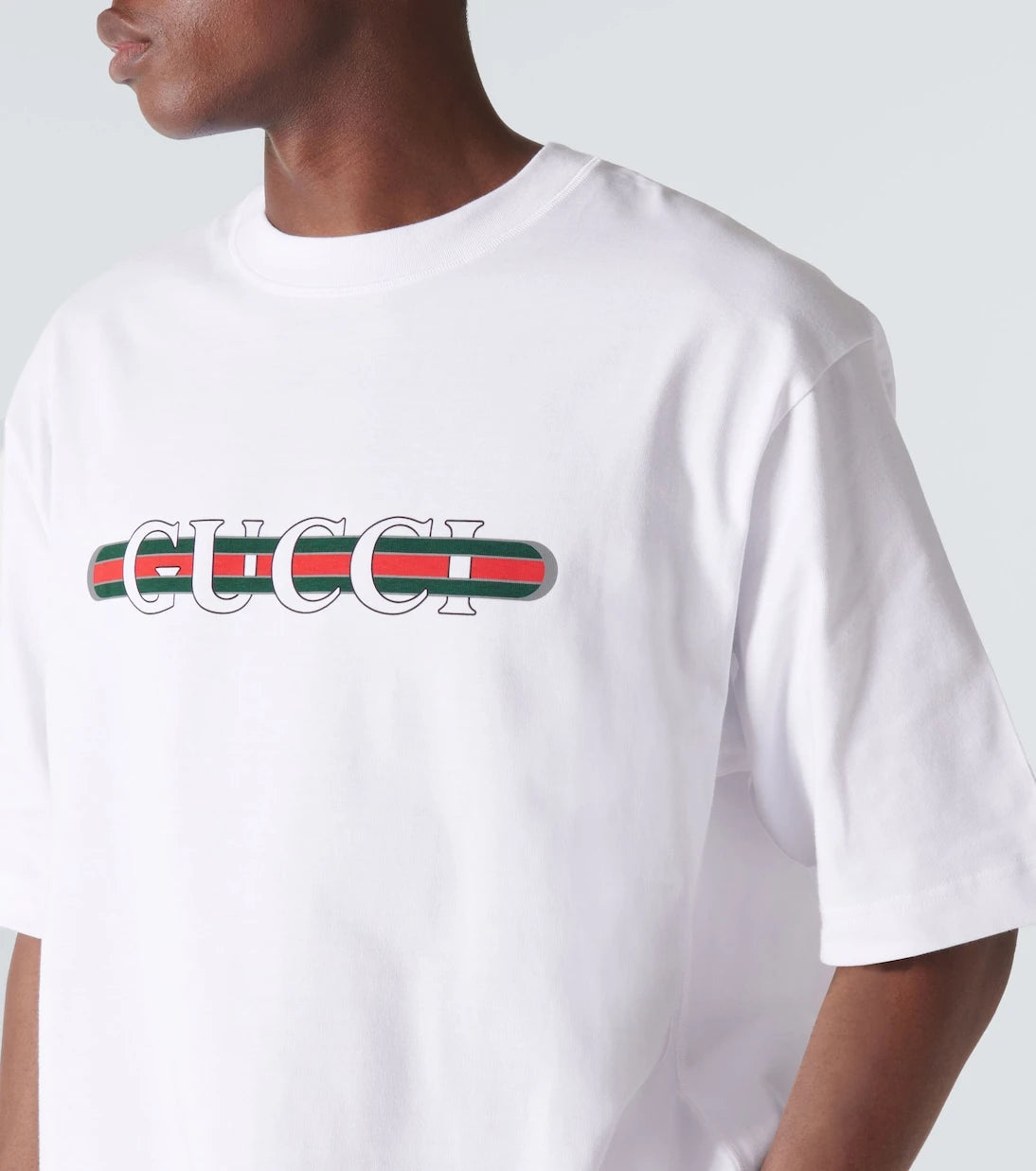 Gucci - Logo cotton jersey T-shirt