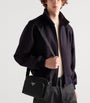 Prada Re-Nylon Saffiano Leather-Trim Shoulder Bag