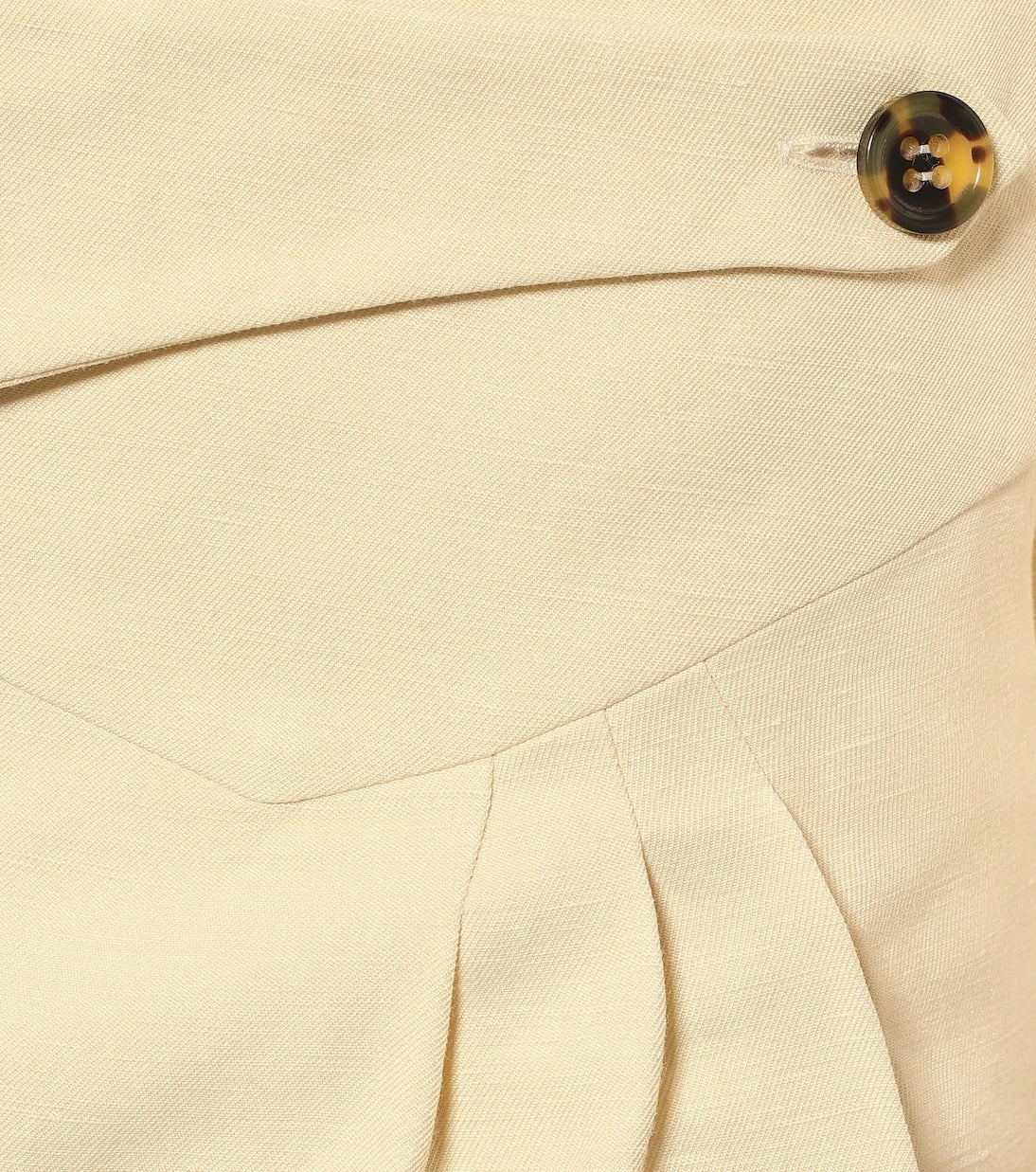Blazé Milano - Basque linen and silk high-rise pants