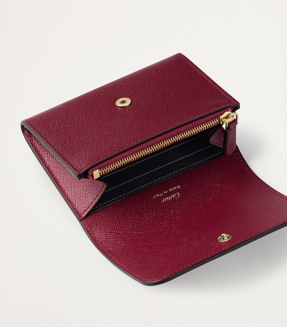 Cartier Red Mini Leather C de Cartier Wallet