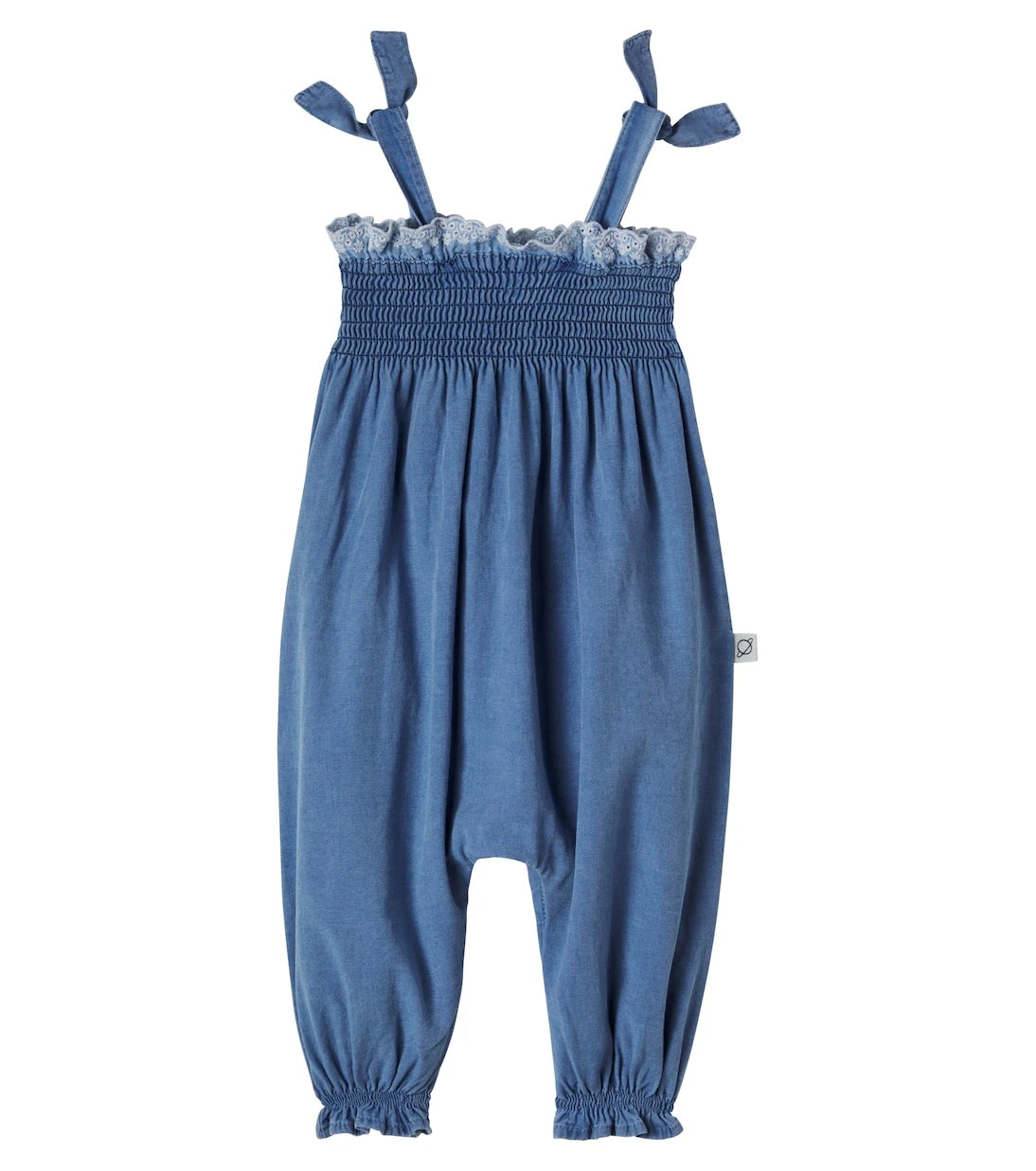 Cozmo - Baby Dora cotton chambray jumpsuit