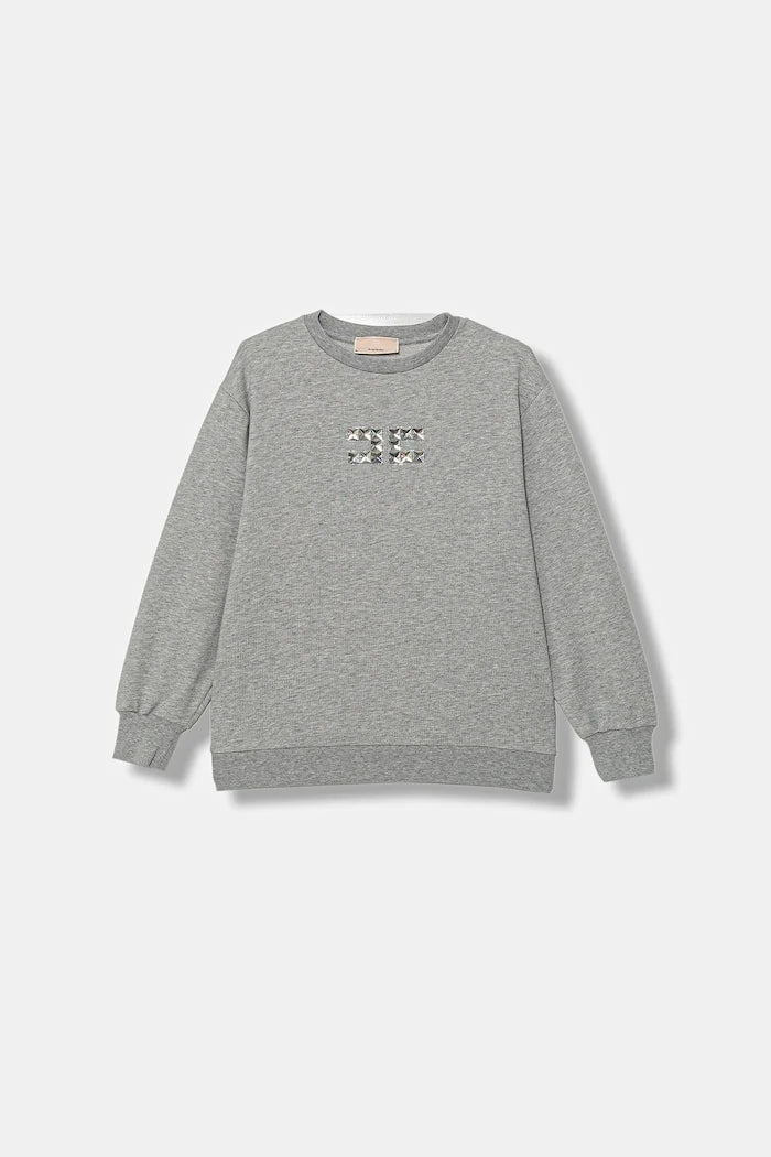 Детски памучен суичър Elisabetta Franchi