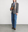 Grey Virgin Wool Tweed Blazer