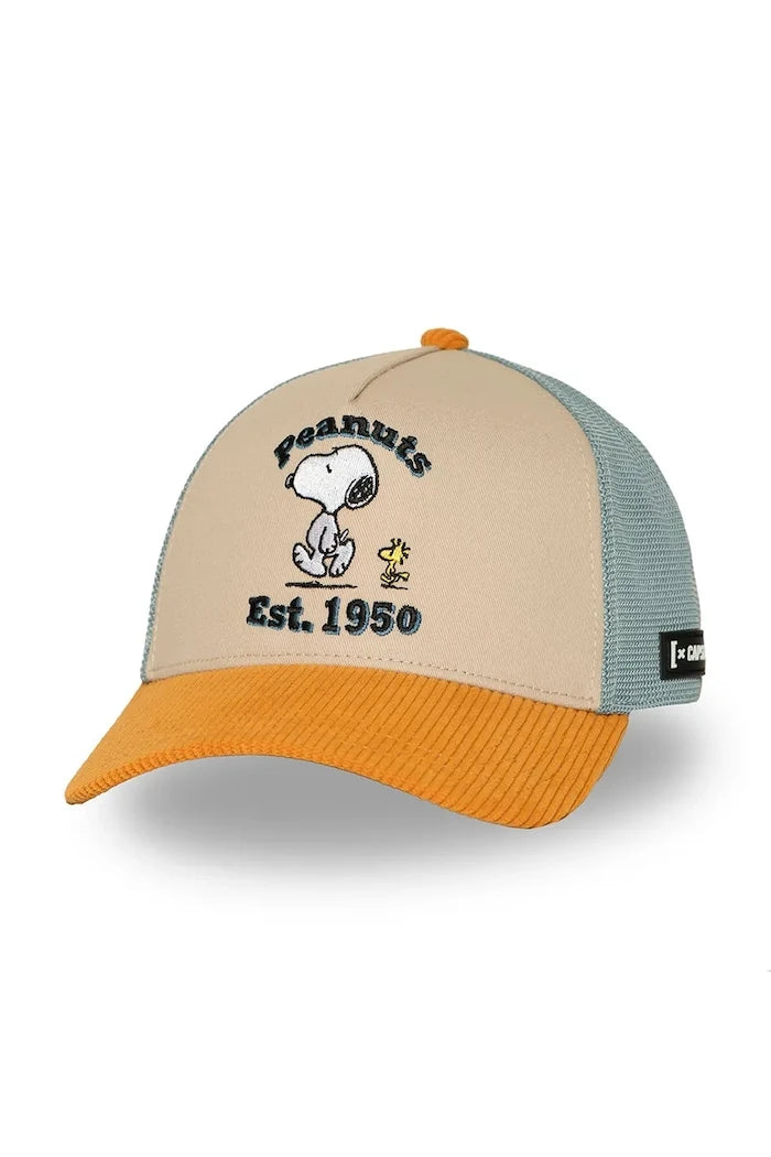 Шапка с козирка Capslab x Peanuts