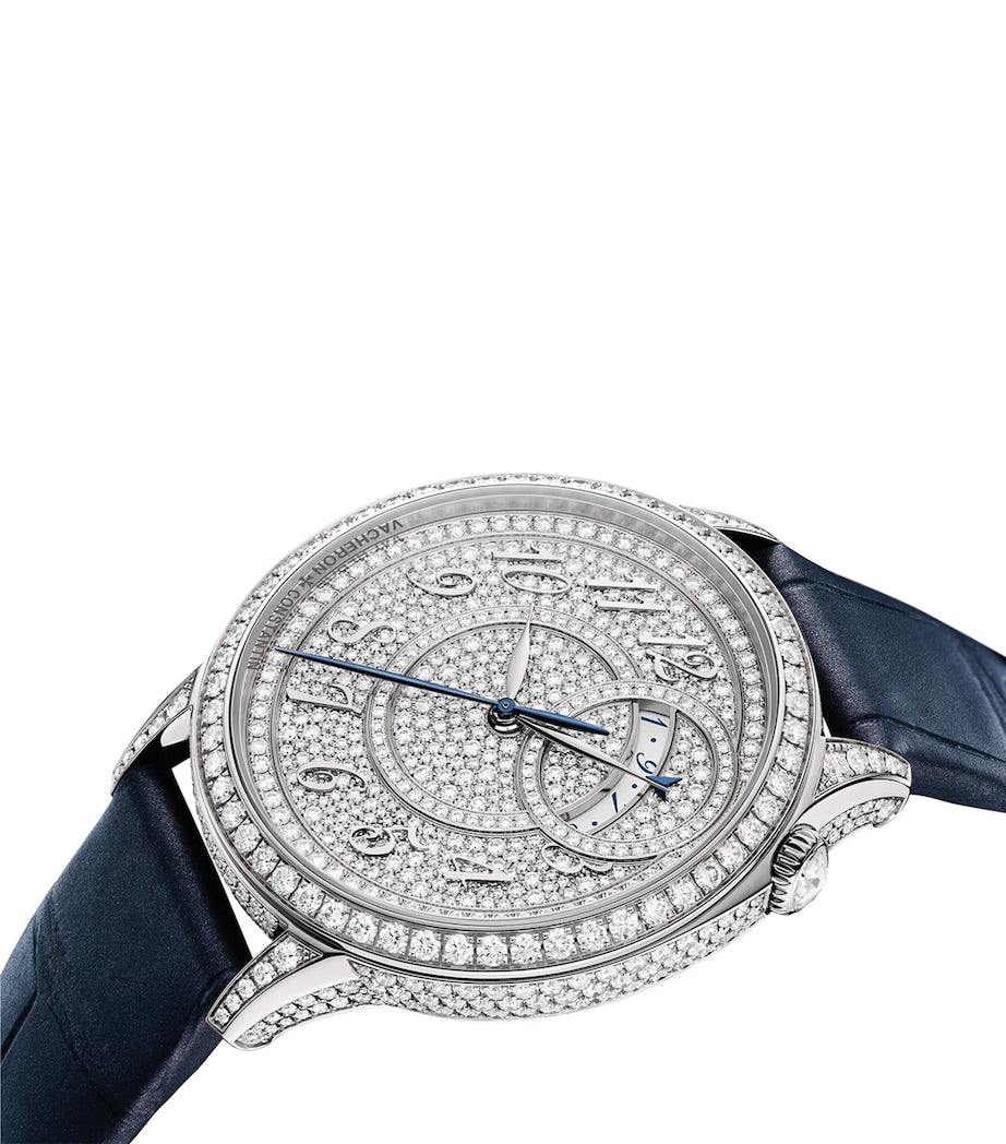 White Gold and Diamond Egérie Watch 20.8mm