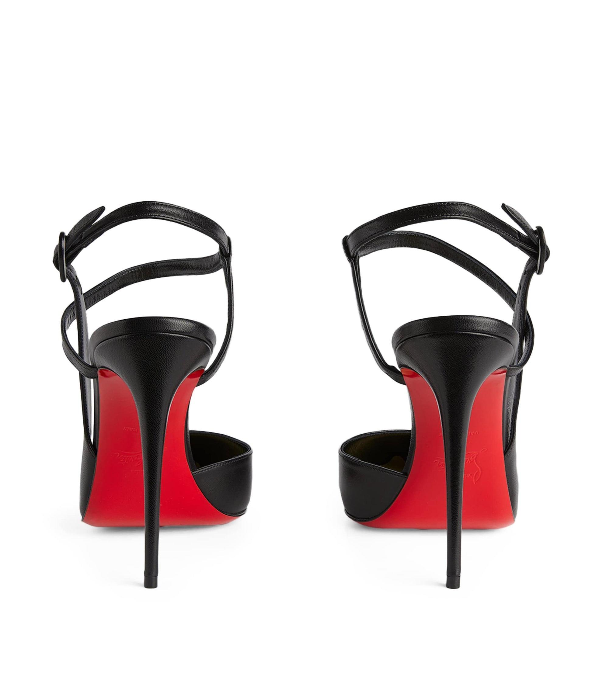 Christian Louboutin Black Jenlove Leather Pumps 100